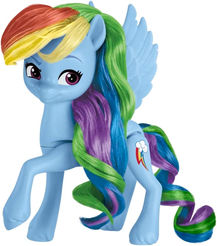 3128668 - safe, part of a set, rainbow dash, pegasus, pony, g4, g5, my  little pony: make your mark, official, female, g4 to g5, generation leap,  merchandise, rainbow celebration, simple background, solo