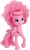 Size: 563x954 | Tagged: safe, part of a set, pinkie pie, earth pony, pony, g4, g5, my little pony: make your mark, official, female, g4 to g5, generation leap, merchandise, rainbow celebration, simple background, solo, style of the day, toy, unshorn fetlocks, white background