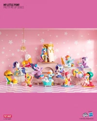 Size: 850x1063 | Tagged: safe, applejack, fluttershy, pinkie pie, princess celestia, rainbow dash, rarity, twilight sparkle, g4, official, mane six, merchandise, pop mart