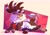 Size: 2700x1900 | Tagged: safe, artist:scribble-potato, stronghoof hoofstrong (tfh), deer, reindeer, them's fightin' herds, buck, clothes, cloven hooves, community related, crossdressing, crossed hooves, drink, glass, glass of milk, high res, levitation, lying down, magic, maid, maid stronghoof, male, milk, prone, solo, telekinesis