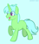 Size: 2328x2600 | Tagged: safe, artist:moonlight sorbet, oc, oc:green byte, pony, unicorn, high res, male, solo, stallion