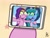 Size: 2160x1620 | Tagged: safe, artist:jesslmc16, misty brightdawn, pipp petals, pegasus, pony, starfish, unicorn, g5, my little pony: tell your tale, opaline alone, spoiler:g5, spoiler:my little pony: tell your tale, beach, cellphone, digital art, duo, duo female, female, food, freckles, hoof hold, hug, looking at you, mare, phone, photo, pie, procreate app, redraw, selfie, side hug, smiling, smiling at you