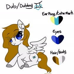 Size: 2048x2048 | Tagged: safe, artist:dub_doodles, oc, oc only, oc:dub, pony, female, heart, heart eyes, high res, reference sheet, simple background, solo, white background, wingding eyes