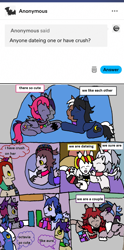 Size: 1161x2343 | Tagged: safe, artist:ask-luciavampire, oc, bat pony, pony, undead, vampire, ask, crushing, date, tumblr