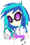 Size: 3000x4476 | Tagged: safe, artist:cloudy glow, dj pon-3, vinyl scratch, human, equestria girls, g4, my little pony equestria girls, .ai available, simple background, solo, transparent background, vector, vinyl's glasses