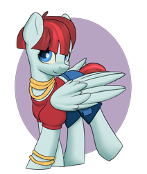 Size: 2200x2600 | Tagged: safe, artist:dumbwoofer, valley glamour, pegasus, pony, g4, bracelet, clothes, female, high res, jewelry, looking at you, mare, necklace, shirt, simple background, skirt, solo, transparent background