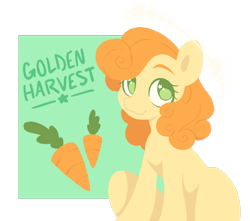 Size: 1280x1134 | Tagged: safe, artist:glowfangs, carrot top, golden harvest, earth pony, pony, g4, halo, partially transparent background, simple background, solo, transparent background