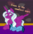 Size: 1871x1920 | Tagged: safe, artist:misty arcana(eva.zz), misty brightdawn, opaline arcana, alicorn, pony, unicorn, g5, spoiler:g5, baby, baby pony, duo, female, filly, filly misty brightdawn, mama opaline, mare, nicealine, out of character, younger