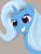 Size: 3120x4160 | Tagged: safe, artist:riskypony, trixie, pony, unicorn, g4, bust, eyeshadow, horn, makeup