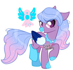Size: 2000x1939 | Tagged: safe, artist:dixieadopts, oc, oc only, oc:poison fly, pegasus, pony, clothes, collar, colored muzzle, colored wings, colored wingtips, ears back, eye clipping through hair, female, folded wings, gradient mane, gradient tail, hoof shoes, looking at you, mare, multicolored wings, pink eyes, raised hoof, simple background, solo, sparkly mane, sparkly tail, standing on two hooves, stockings, tail, thigh highs, transparent background, two toned wings, wings