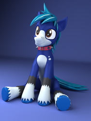 Size: 1500x2000 | Tagged: safe, artist:argos90, oc, oc only, oc:azulito, earth pony, pony, 3d, colt, colt oc, foal, male, reference sheet, solo