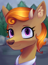 Size: 2003x2697 | Tagged: safe, artist:opal_radiance, oc, oc only, oc:viira lehtola, equestria at war mod, ear fluff, forest, hearts of iron 4, high res, solo