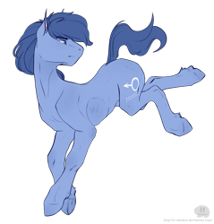 Size: 1081x1133 | Tagged: safe, artist:11-shadow, oc, oc only, oc:p-21, earth pony, pony, fallout equestria, fallout equestria: project horizons, fanfic art, male, simple background, solo, stallion, transparent background, underhoof