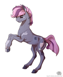 Size: 982x1204 | Tagged: safe, artist:11-shadow, oc, oc only, pony, male, rearing, simple background, solo, stallion, transparent background