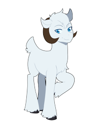 Size: 2967x3689 | Tagged: safe, artist:mylittlesheepy, sheep, high res, male, simple background, smiling, solo, transparent background, vector, white coat