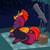 Size: 2048x2048 | Tagged: safe, artist:pfeffaroo, fizzlepop berrytwist, tempest shadow, oc, oc:scope, oc:sunflare, pony, unicorn, g4, basket, broken horn, butt, eyes closed, female, high res, horn, leaning, male, mare, meteor, picnic, picnic basket, picnic blanket, plot, relaxing, romance, shipping, stallion, stars, telescope, tempass, tree