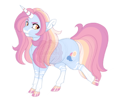 Size: 3000x2500 | Tagged: safe, artist:gigason, oc, oc only, oc:sunshine, pony, unicorn, female, high res, mare, offspring, parent:rainbow dash, simple background, solo, transparent background