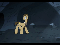 Size: 640x480 | Tagged: dead source, safe, artist:amanda d, doctor whooves, minuette, time turner, earth pony, pony, unicorn, g4, 2013, animated, artifact, cave, doctor who, female, idris, jail, link in description, male, mare, necktie, nostalgia, ponified scene, prison, scene interpretation, sound, stallion, tardis, the doctor, the doctor's wife, webm, youtube link