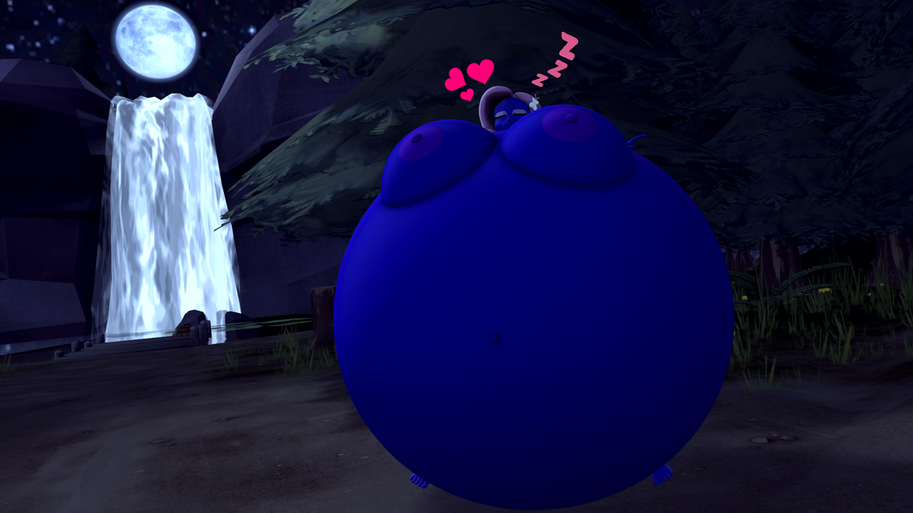 3132844 - source needed, questionable, artist:megatron-returns, fluttershy,  human, equestria girls, g4, belly, belly button, big belly, big breasts,  blueberry inflation, breast expansion, breasts, eyes closed, female,  floating heart, flutterberry ...