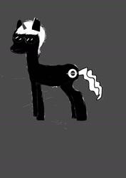 Size: 1000x1414 | Tagged: safe, artist:blacksun nuller, oc, oc:blacksun, pony, unicorn, glasses, horn, unicorn oc