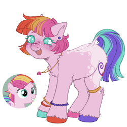 Size: 1000x1000 | Tagged: safe, artist:kazmuun, toola roola, earth pony, pony, g4, female, filly, foal, simple background, solo, transparent background