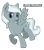 Size: 720x817 | Tagged: safe, artist:dougboard, silverspeed, pony, g4, simple background, solo, transparent background