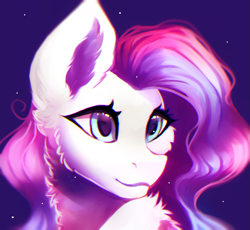 Size: 1563x1440 | Tagged: safe, artist:minckies, oc, oc only, earth pony, pony, bust, ear fluff, earth pony oc, eyelashes, female, mare, smiling, solo