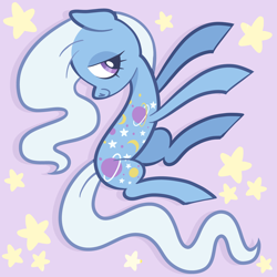 Size: 5000x5000 | Tagged: safe, artist:pilesofmiles, night glider (g1), earth pony, pony, g1, g4, colored lineart, cute, female, g1 to g4, generation leap, gliderbetes, mare, not trixie, show accurate, smiling, solo, space, stars, twice as fancy ponies