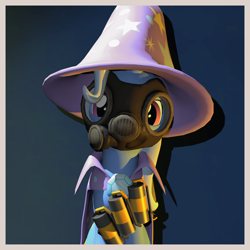 Size: 2260x2260 | Tagged: safe, artist:xafilah, trixie, pony, unicorn, g4, 3d, high res, solo, team fortress 2