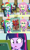 Size: 1280x2142 | Tagged: safe, edit, edited screencap, screencap, fluttershy, rainbow dash, spike, twilight sparkle, dog, human, equestria girls, g4, my little pony equestria girls: rainbow rocks, beach, clothes, feet, fetish, foot fetish, kidsongs, paws, phone, ruby biggle, soles, spike the dog, sunglasses, swimsuit