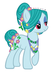 Size: 1776x2510 | Tagged: safe, artist:nyanysa, idw, ms. vine, earth pony, pony, g4, spoiler:comic58, base used, female, idw showified, mare, simple background, solo, transparent background