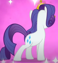 Size: 574x623 | Tagged: safe, screencap, rarity, pony, unicorn, g4, my little pony: friendship is magic, sweet and elite, cropped, jewelry, pose, solo, tiara