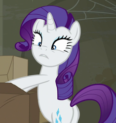 Size: 770x820 | Tagged: safe, screencap, rarity, pony, unicorn, g4, season 6, the saddle row review, bipedal, butt, cropped, female, mare, plot, rearity, solo