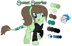 Size: 1438x913 | Tagged: safe, artist:angellightyt, oc, oc only, oc:sweet sunrise, pegasus, pony, base used, clothes, female, mare, pegasus oc, raised hoof, reference sheet, simple background, solo, transparent background, wings