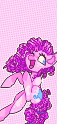 Size: 1892x4096 | Tagged: safe, artist:pastacrylic, pinkie pie, earth pony, pony, g4, phone wallpaper, solo