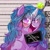 Size: 1280x1280 | Tagged: safe, artist:jully-park, izzy moonbow, pony, unicorn, g5, ball, barbie, barbie (film), barbie mugshot meme, cute, female, glasses, horn, hornball, izzy's tennis ball, izzybetes, mare, meme, mugshot, open mouth, open smile, smiling, solo, tennis ball