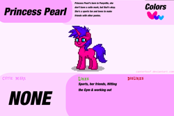 Size: 1500x1000 | Tagged: safe, oc, oc only, oc:princess pearl, unicorn, reference sheet