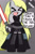 Size: 1280x1963 | Tagged: safe, artist:tenebrousmelancholy, derpy hooves, pegasus, anthro, unguligrade anthro, 2023, ><, clothes, crossover, digital art, eyes closed, fanart, female, gray background, lightsaber, may the fourth be with you, simple background, sith, solo, star wars, weapon, xd