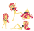 Size: 4788x4336 | Tagged: safe, artist:calmbreezes, sunset shimmer, human, equestria girls, g4, bikini, clothes, lying down, running, simple background, solo, swimsuit, transparent background