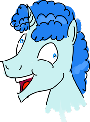 Size: 2010x2717 | Tagged: safe, artist:horsesplease, party favor, earth pony, pony, g4, derp, doodle, high res, i didn't listen, male, simple background, solo, stallion, stupid, transparent background