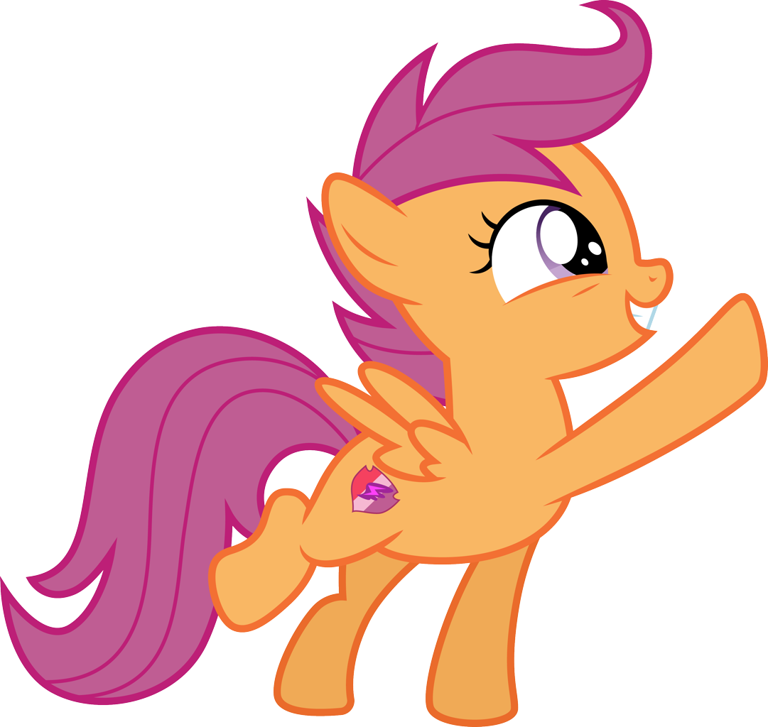 Safe Artist Cloudy Glow Scootaloo Pegasus Pony