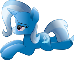 Size: 5040x4100 | Tagged: safe, artist:kazzysart, artist:php178, trixie, pony, unicorn, g4, .svg available, bedroom eyes, blue, colored pupils, female, highlights, hoof heart, horn, inkscape, inspired by another artist, lidded eyes, looking forward, lying down, mare, movie accurate, prone, purple eyes, shading, side view, simple background, smiling, solo, sultry pose, svg, tail, transparent background, two toned hair, two toned mane, two toned tail, underhoof, upside-down hoof heart, vector