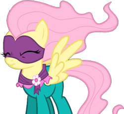 Size: 910x837 | Tagged: safe, edit, edited screencap, editor:pascalmulokozi2, screencap, fluttershy, saddle rager, pegasus, pony, g4, power ponies (episode), background removed, eyes closed, female, mare, nose wrinkle, not a vector, power ponies, scrunchy face, simple background, solo, transparent background