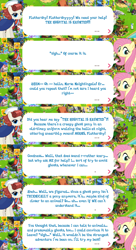 Size: 2045x3765 | Tagged: safe, gameloft, fluttershy, nurse neightingale, earth pony, pegasus, pony, g4, my little pony: magic princess, clothes, dialogue, dialogue box, english, event, female, hat, high res, mare, mobile game, speech bubble, text