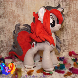 Size: 2285x2304 | Tagged: safe, artist:1stastrastudio, oc, oc:penny inkwell, pony, unicorn, female, high res, irl, mare, photo, plushie, solo