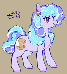 Size: 600x660 | Tagged: safe, artist:clovercoin, oc, oc only, earth pony, pony, solo