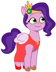 Size: 1136x1462 | Tagged: safe, artist:edy_january, edit, vector edit, pipp petals, pegasus, pony, g5, my little pony: tell your tale, balenciaga, balenciaga fashion show 2023, base used, clothes, diamond, dress, fashion, fashion show, high heels, jewelry, link in description, model, modeling, shoes, simple background, solo, transparent background, united kingdom, vector