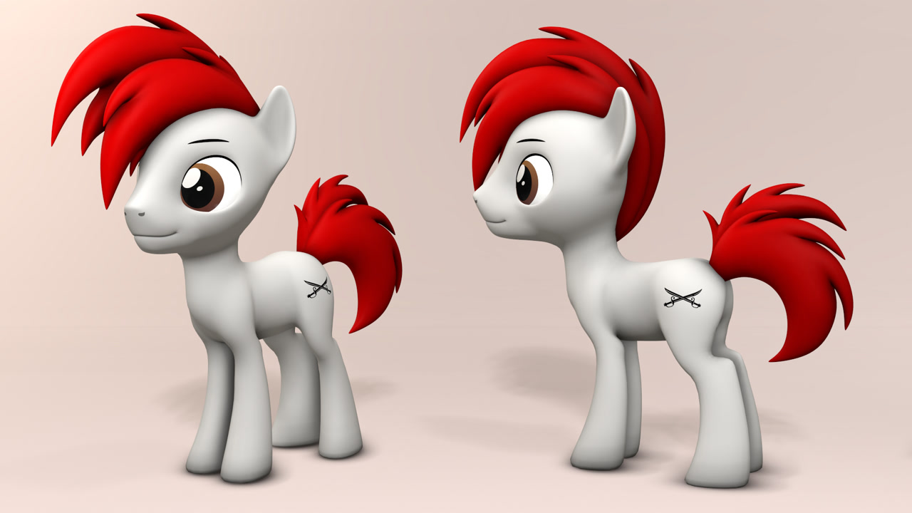 Safe Artist Whiteskypony Oc Earth Pony Pony D Male Solo Stallion Derpibooru