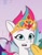 Size: 359x465 | Tagged: safe, screencap, hitch trailblazer, pipp petals, zipp storm, earth pony, pegasus, pony, as the misty clears, g5, my little pony: tell your tale, spoiler:g5, spoiler:my little pony: tell your tale, spoiler:tyts01e53, adorazipp, crown, cute, female, jewelry, looking at you, mare, open mouth, regalia, solo focus