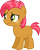 Size: 3000x3755 | Tagged: safe, artist:cloudy glow, babs seed, earth pony, pony, g4, adorababs, cute, female, filly, foal, high res, simple background, smiling, solo, transparent background, vector